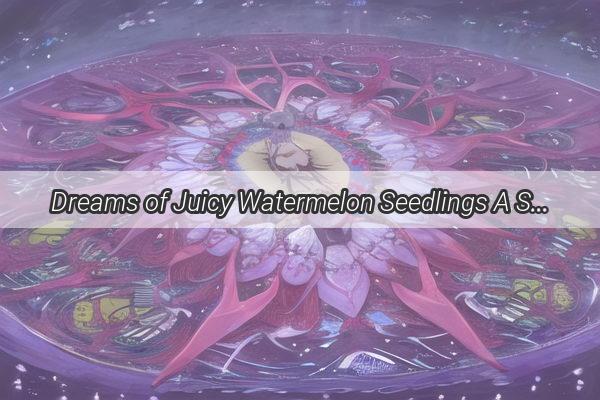 Dreams of Juicy Watermelon Seedlings A Sign of Abundance and Prosperity